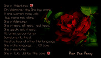 She is Valentines